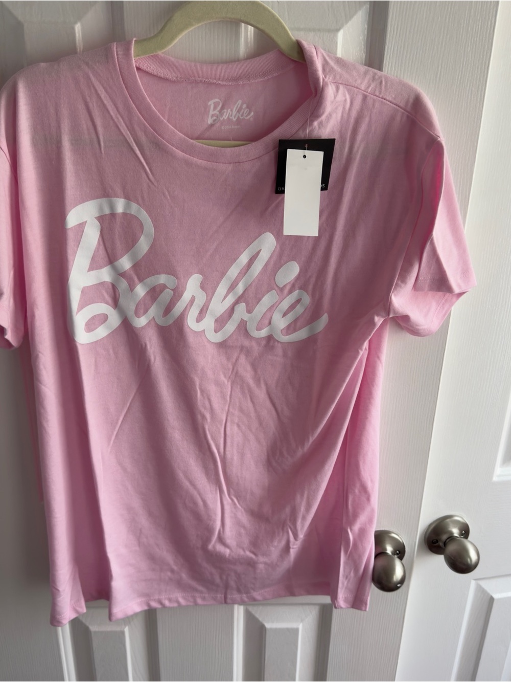 Barbie Pink women’s Graphic Logo Tee